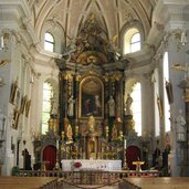 Kirche Maria Verkuendigung Niedervintl Innenansicht