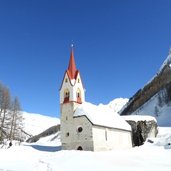 RS prettau ahrntal winter heilig geist heiliggeist kirche bei kasern
