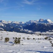RS schwarzseespitze rittnerhorn winter aussicht auf dolomiten fr