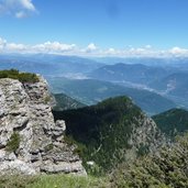 RS monte roen vista verso bolzano e dintorni