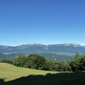 RS blick auf montiggler wald und mendelkamm von breitenberg bei leifers