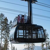 Seilbahn Tiers Carezza Dolomites