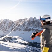Skifahren Plose