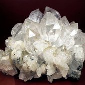 bergkristallgruppe Mineralienmuseum Kirchler