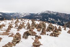 Sarntal stoanerne mandln winter schnee