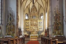 pfarrkirche maria himmelfahrt lana chor absis schnatterpeck altar