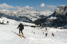 Skigebiet Sellaronda Sellarunde Groeden