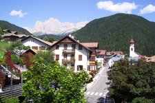 welschnofen zentrum mit rosengarten