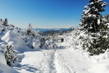 C dji weisshorn winter winterlandschaft schnee personen schneeschuh wandern