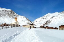 fane alm vals winter Pano