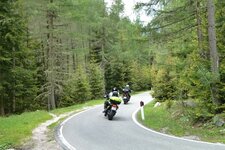 staller sattel pass strasse antholz motorrad