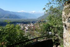 terlan margarethenweg promenade blick auf terlan