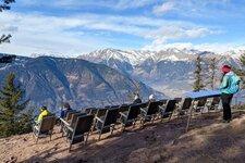 knottnkino voeran winter person blick vigiljoch texelgruppe
