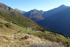 jaufenpass strasse oberhalb walten