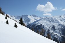 Skigebiet Trafoi Herz Wolke