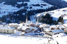 moos in passeier dorf winter