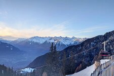 skigebiet meran aussicht auf meran