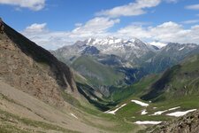 pfunderer steinbergtal dahinter blick zum weisszint und hochfeiler fr