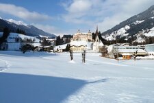 ratschings ridnaun ortschaft mareit winter racines ridanna localita mareta inverno