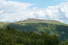 sicht auf rittner horn von weg nr