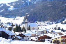 badia winter inverno st leonhard kirche