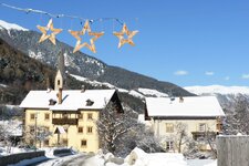 prad vinschgau ortsteil agums winter weihnachtsschmuck