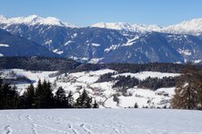 langfenn aussicht umgebung von moelten winter
