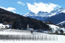 prad am stilfserjoch winter st johann kirche