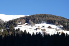 bergbauernhoefe bei ausser muehlwald winter