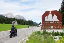 sexten kreuzbergpass passo monte croce di comelico landesgrenze motorrad