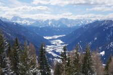 gsies uwaldalm winter umgebung aussicht gsiesertal und dolomiten