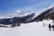 schnalstal skigebiet lazaun piste rodeln skifahren