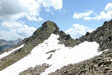 schneefelder unter dem sarner weisshorn