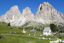 langkofelgruppe vom sellajoch aus