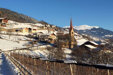 Saubach Gemeinde Barbian Winter