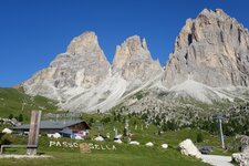 langkofelgruppe vom sellajoch aus fr