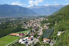 burgstall aus seilbahn