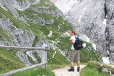 Rosengarten Kesselkogel wandern klettersteig