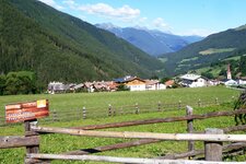 aussicht auf luesen dorf