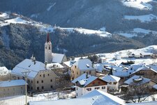 Feldthurns Dorf Winter