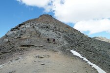 madritschjoch blick auf hintere schoentaufspitze