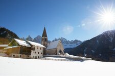 Villnoess St Magdalena Geisler Winter