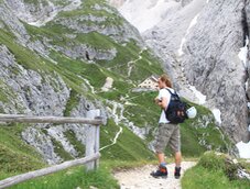 Rosengarten Kesselkogel wandern klettersteig