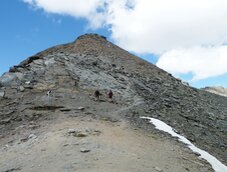 madritschjoch blick auf hintere schoentaufspitze