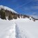 winter bei eggergrubalm oberhalb stuls dahinter hochwart fr