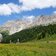 reiterjoch passo pampeago blick auf latemar