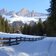weg richtung moseralm winter rosengarten