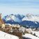 deutschnofen dorf winter schnee mit latemar