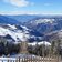 blick auf voels am schlern und ritten winter