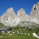 langkofelgruppe vom sellajoch aus fr